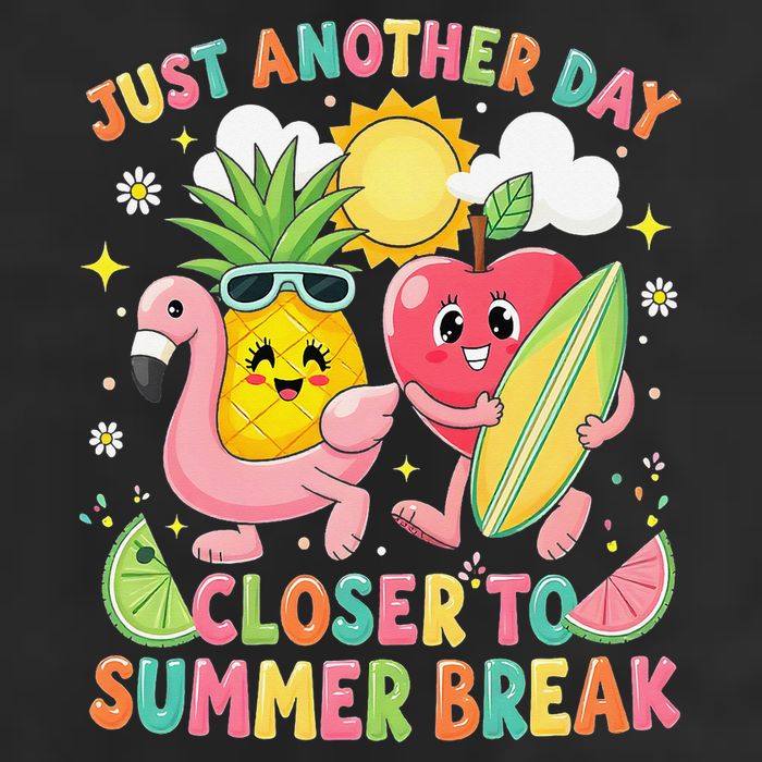 Just Another Day Closer To Summer Break Teacher Golf Towel
