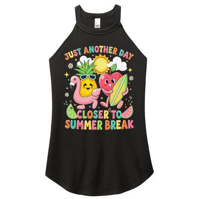 Just Another Day Closer To Summer Break Teacher Women's Perfect Tri Rocker Tank