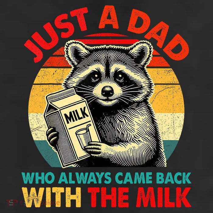 Just A Dad Who Always Came Back With The Milk Fathers Day  Adult Drive Performance Visor