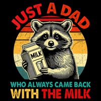 Just A Dad Who Always Came Back With The Milk Fathers Day  Visor