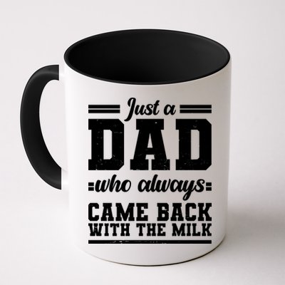 Just A Dad Who Always Came Back With The Milk Mug