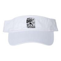 Just A Dad Who Always Came Back With The Milk Fathers Day Valucap Bio-Washed Visor