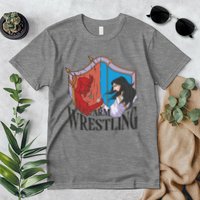Jesus And Devil Arm Wrestling Premium T-Shirt