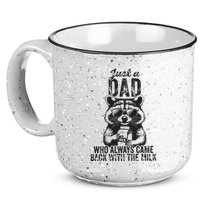 Just A Dad Who Always Came Back With The Milk 15oz Campfire Ceramic Mug