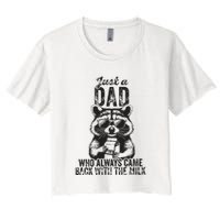 Just A Dad Who Always Came Back With The Milk Crop Top