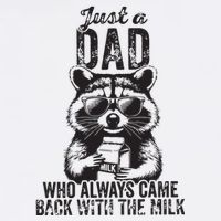 Just A Dad Who Always Came Back With The Milk Short Acrylic Beanie