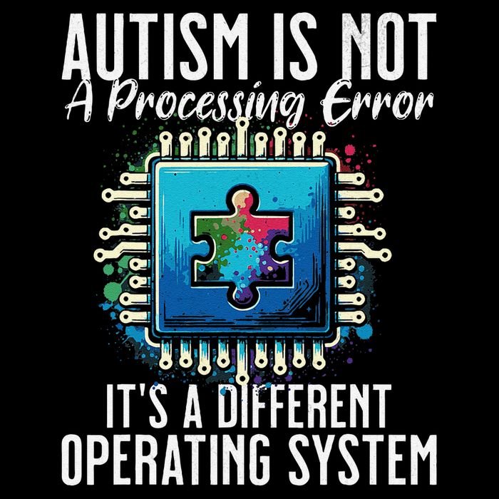 Just a Different Operating System - Autism Awareness 16 in Basic Backpack