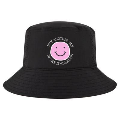 Just Another Day In The Simulation Cool Comfort Performance Bucket Hat
