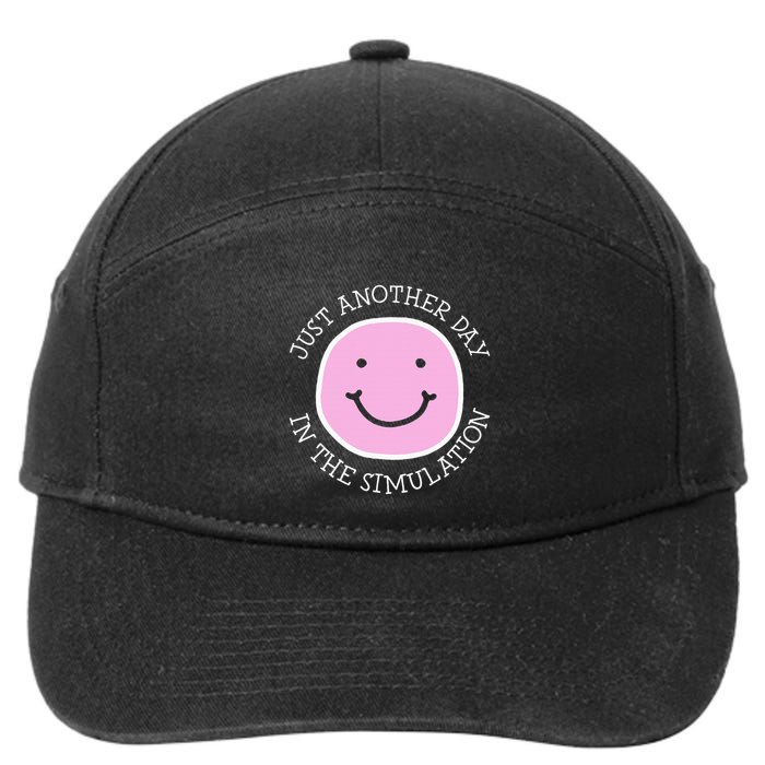 Just Another Day In The Simulation 7-Panel Snapback Hat
