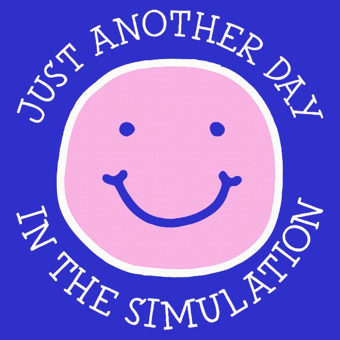 Just Another Day In The Simulation Mousepad