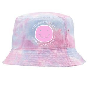 Just Another Day In The Simulation Tie-Dyed Bucket Hat