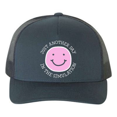 Just Another Day In The Simulation Yupoong Adult 5-Panel Trucker Hat