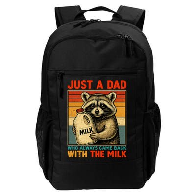 Just A Dad Who Always Came Back With The Milk - Fathers Day  Backpack