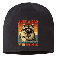 Just A Dad Who Always Came Back With The Milk - Fathers Day  Sustainable Beanie
