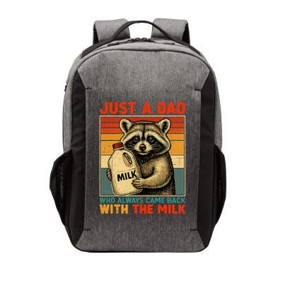 Just A Dad Who Always Came Back With The Milk - Fathers Day  Vector Backpack