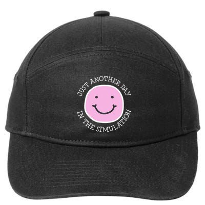 Just Another Day In The Simulation 7-Panel Snapback Hat