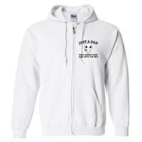 Just A Dad Who Always Came Back With The Milk Full Zip Hoodie