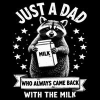 Just A Dad Who Always Came Back With The Milk Fathers Day  Sustainable Beanie