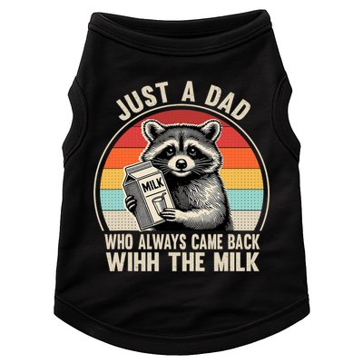 Just A Dad Who Always Came Back With The Milk Fathers Day  Doggie Tank