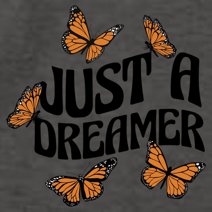 Just A Dreamer Butterfly Cute Gift Vector Backpack