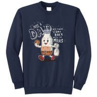 Just A Dad Who Always Came Back With The Milk Fathers Day Sweatshirt