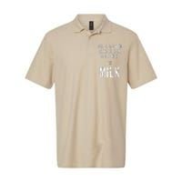 Just A Dad Who Always Came Back With The Milk Funny Dad Softstyle Adult Sport Polo