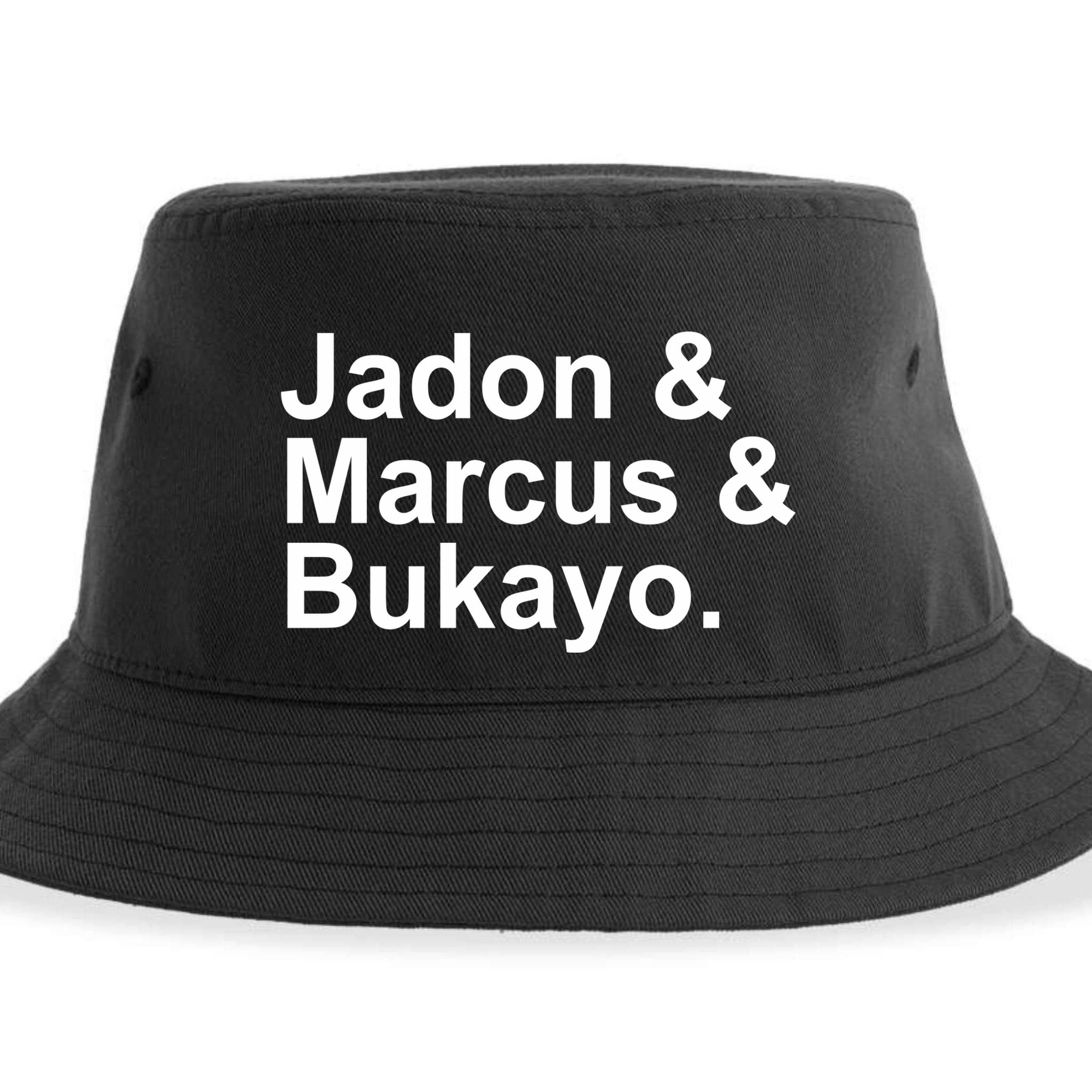 Jadon and Marcus and Bukayo Sustainable Bucket Hat