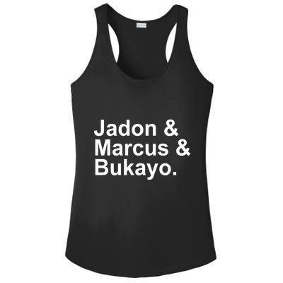 Jadon and Marcus and Bukayo Ladies PosiCharge Competitor Racerback Tank