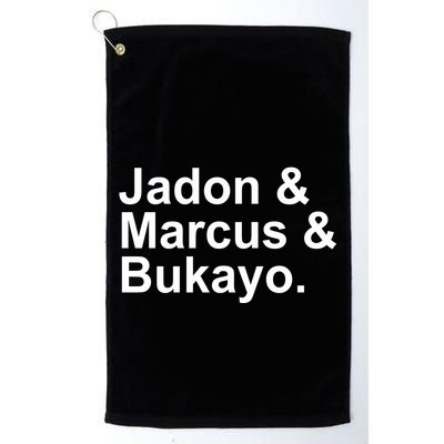 Jadon and Marcus and Bukayo Golf Towel