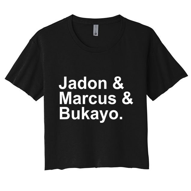 Jadon and Marcus and Bukayo Crop Top