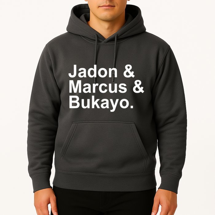 Jadon and Marcus and Bukayo Hoodie
