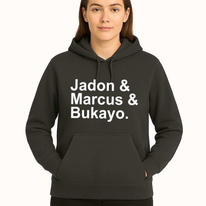 Jadon and Marcus and Bukayo Hoodie
