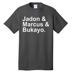 Jadon and Marcus and Bukayo Tall T-Shirt