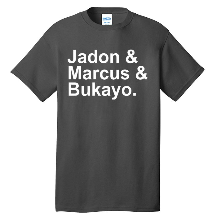 Jadon and Marcus and Bukayo Tall T-Shirt