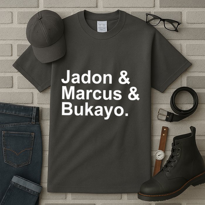 Jadon and Marcus and Bukayo Tall T-Shirt