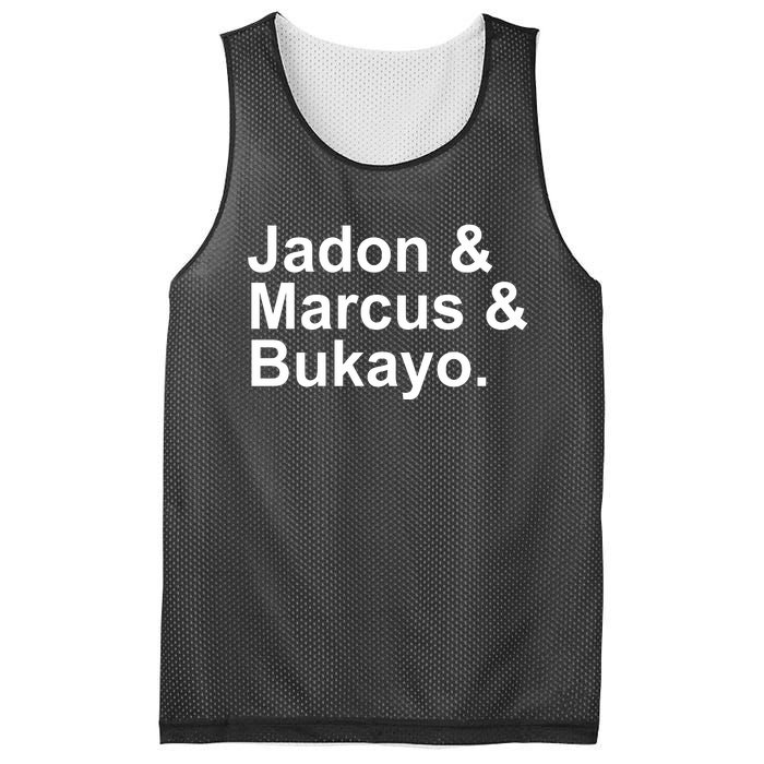 Jadon and Marcus and Bukayo Mesh Reversible Basketball Jersey Tank