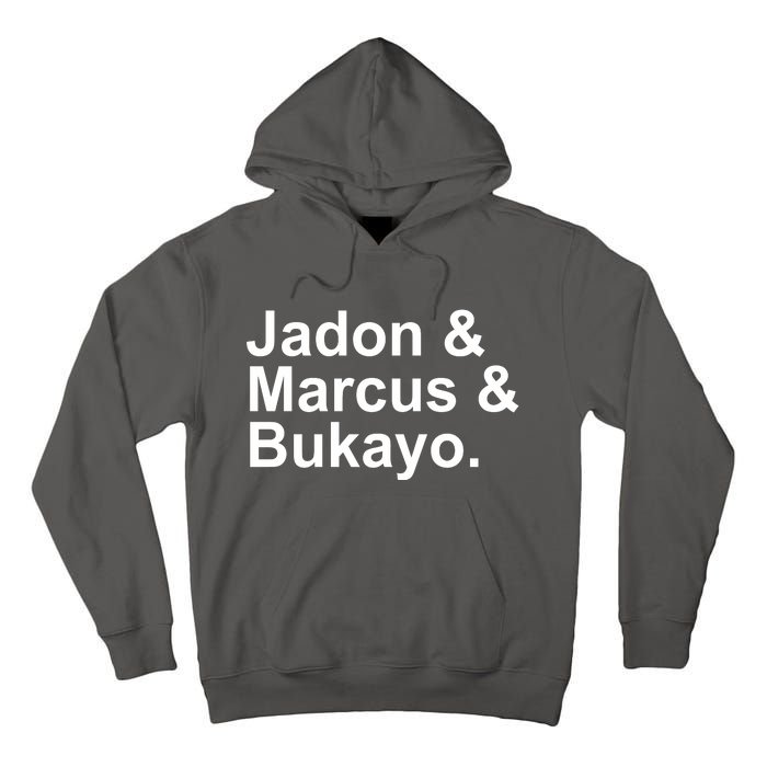 Jadon and Marcus and Bukayo Tall Hoodie