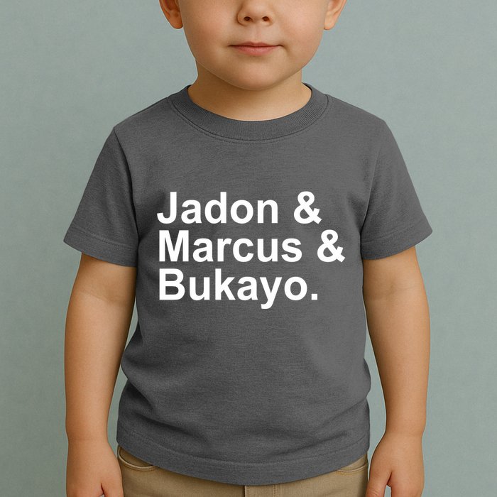 Jadon and Marcus and Bukayo Toddler T-Shirt