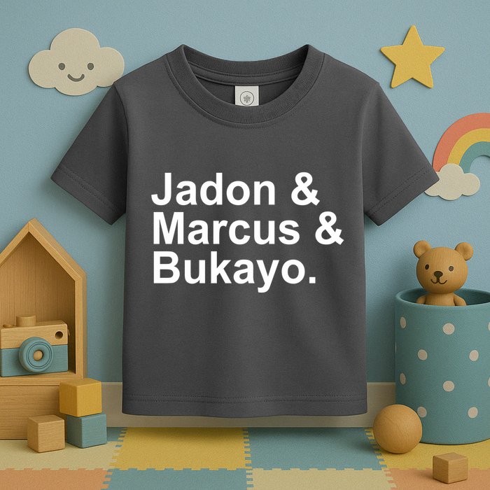 Jadon and Marcus and Bukayo Toddler T-Shirt