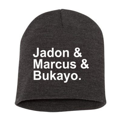 Jadon and Marcus and Bukayo Short Acrylic Beanie