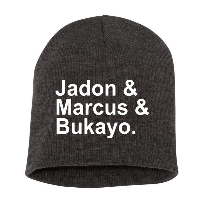 Jadon and Marcus and Bukayo Short Acrylic Beanie