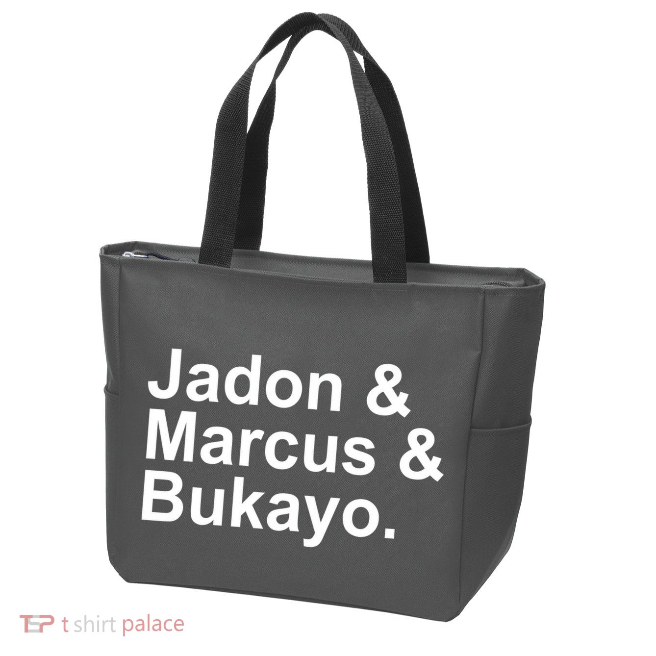 Jadon and Marcus and Bukayo Zip Tote Bag