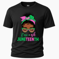 Juneteenth Aka Freeish Since 1865 Independence Day Cooling Performance Crew T-Shirt