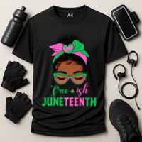 Juneteenth Aka Freeish Since 1865 Independence Day Cooling Performance Crew T-Shirt