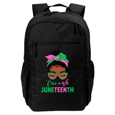 Juneteenth Aka Freeish Since 1865 Independence Day Daily Commute Backpack