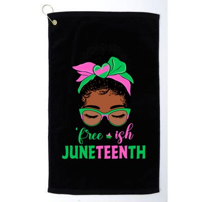 Juneteenth Aka Freeish Since 1865 Independence Day Golf Towel