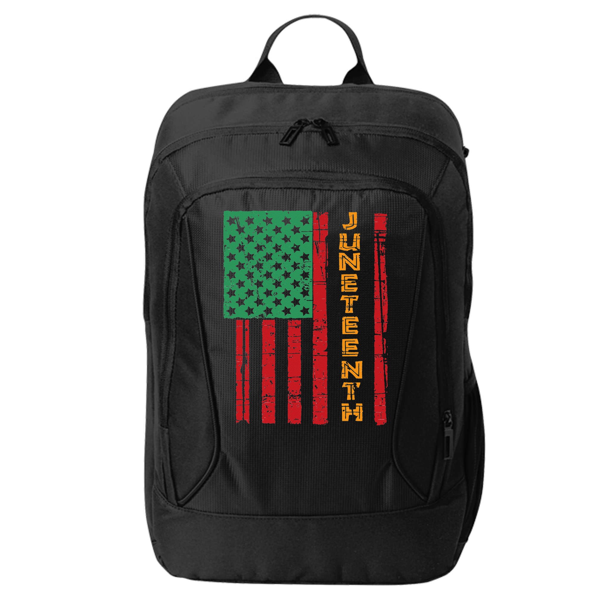 Juneteenth American Flag City Backpack