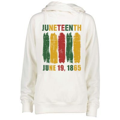 Juneteenth African Flag For Black History Pride Since 1865 Gift Womens Funnel Neck Pullover Hood