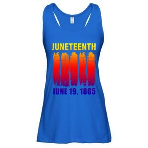 Juneteenth African Flag For Black History Pride Since 1865 Great Gift Ladies Essential Flowy Tank