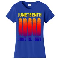 Juneteenth African Flag For Black History Pride Since 1865 Great Gift Women's T-Shirt